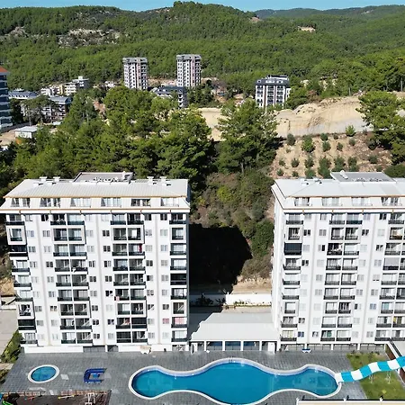 0086 Forest Park Valley Avsallar 2 Bedroom Duplex, Pool And Free Shuttle 알란야